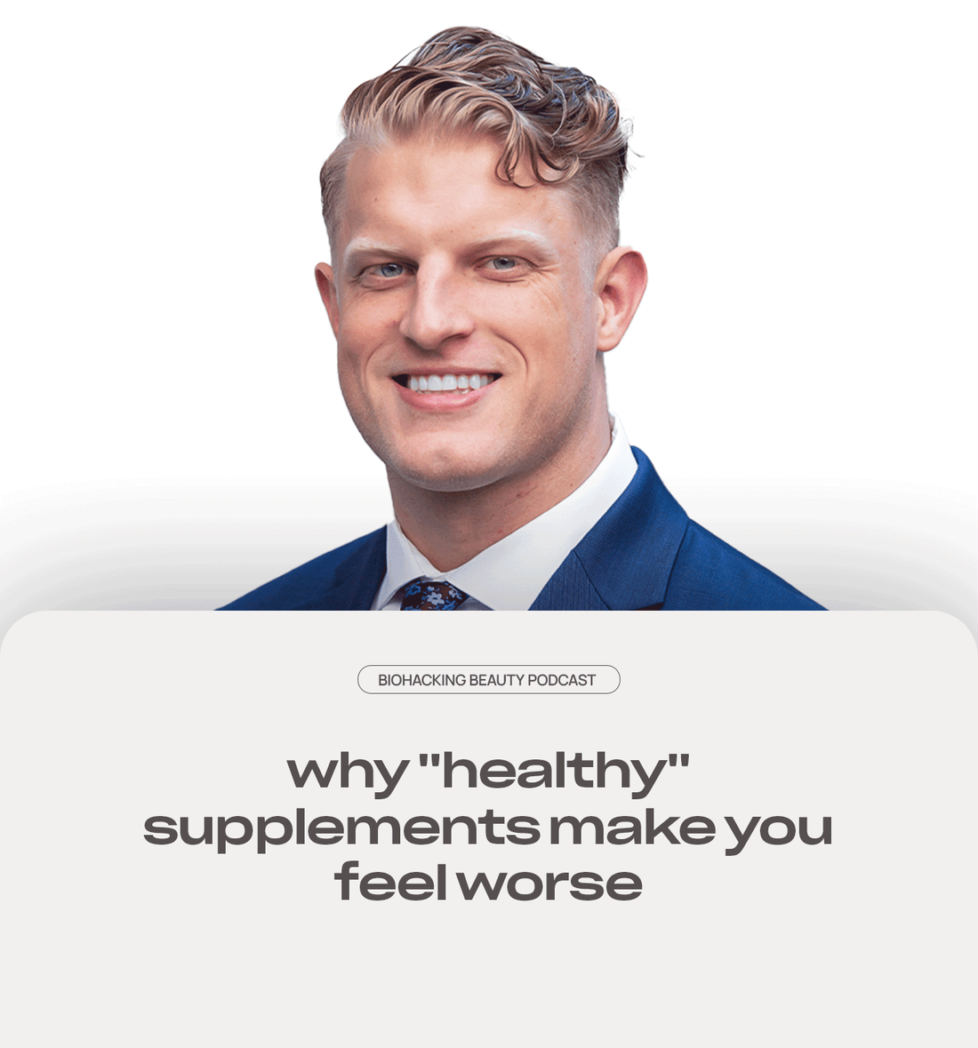 Dr. Tyler Panzner: hidden trade-offs of longevity supplements and the advantage of topical delivery