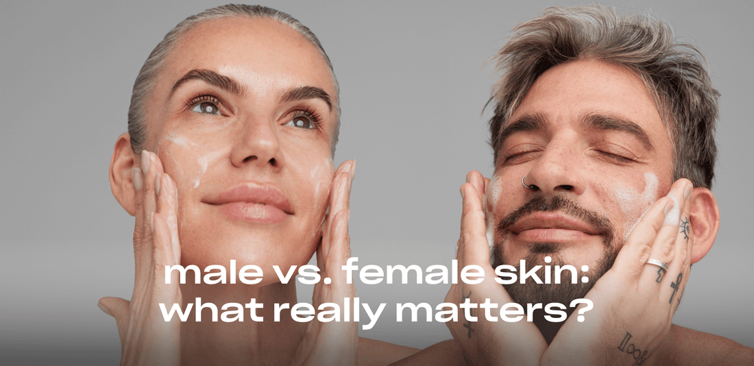demystifying male and female skin: a deep dive into gender-based skin health