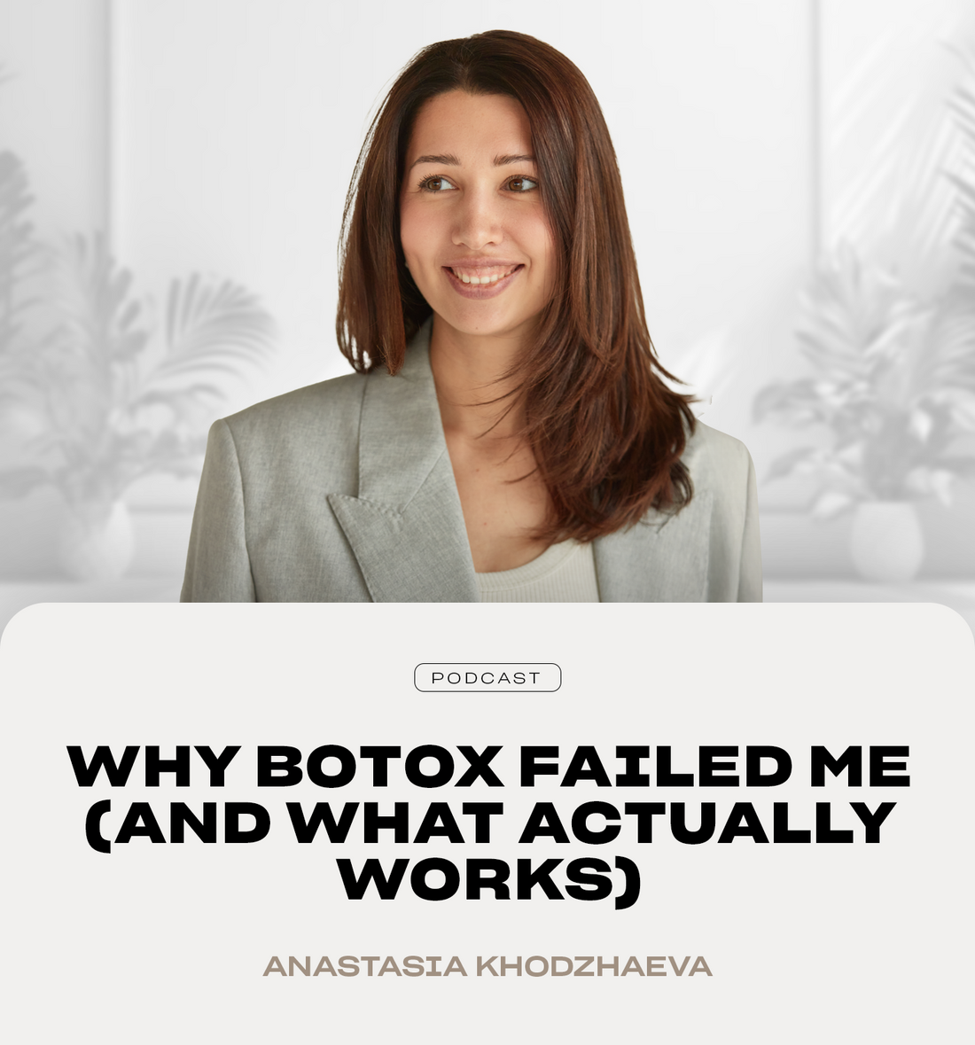 Anastasia Khodzhaeva: The TRUTH About Botox They Don't Want You To Know