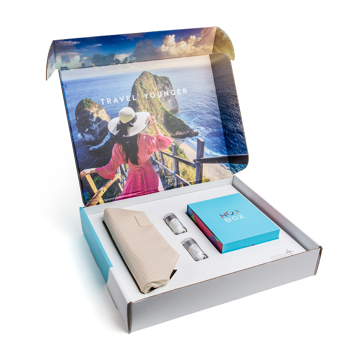 Travel Younger by HOP Box & Young Goose